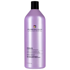 Pureology Hydrate Conditioner, Deep Moisture for Medium to Thick Color-Treated Hair, Jojoba & Green Tea, Vegan, Sulfate-Free