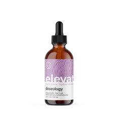 Doseology, Elevate, Lion’s Mane, Ginger & Vitamin B3 Extract, Daily Fruiting Body Mushroom Tincture, Supports Cognitive Health, Helps normal Growth and Development, 100 ml (one month supply)