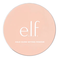 e.l.f. Halo Glow Setting Powder, Silky Setting Powder For Soft Glow Without Shine, Smooths Pores & Fine Lines, Vegan & Cruelty-Free, Light Pink