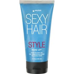 SexyHair Style Hard Up Hard Holding Gel Extreme Hold Non-Flaking Formula All Hair Types, 150ML