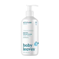 ATTITUDE Baby Lotion, Made in Canada, EWG Verified Moisturizer, Dermatologically Tested Moisturizing Cream, Vegan and Cruelty-Free, Good Night, 473 mL