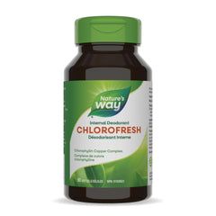 Nature's Way Premium Chlorofresh Softgels - Water-Soluble Chlorophyllin Copper Complex, Internal Deodorant, 90 Softgel Capsules
