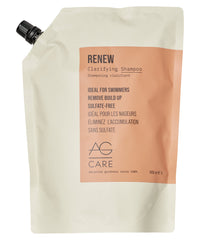 AG Care Renew Clarifying Shampoo, Remove Build Up, Colour Safe Sulfate-Free Shampoo, 33.8 Fl Oz