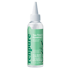 Renpure Tea Tree & Rosemary Scalp Serum, Plant-Based - Refreshing & Rebalancing - For Moisturized, Soft Hair - All Hair Types - Tea Tree Leaf Oil, Rosemary Leaf Extract - 4 Fl Oz
