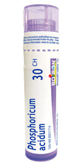 Boiron Phosphoricum acidum 30ch,Homeopathic medicine. Each tube contains 4 g (approximately 80 pellets)