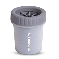 Dexas MudBuster Portable Dog Paw Cleaner, Premium Quality Small Light Gray Pet Accessory