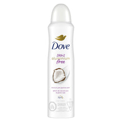 Dove Aluminum Free Déodorant for Soft Underarms, for Soft Underarms, Coconut & Pink Jasmine Scent, 74g