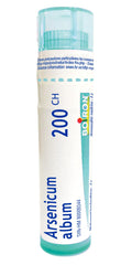 Boiron Arsenicum album 200ch,Homeopathic medicine. Each tube contains 4 g (approximately 80 pellets)