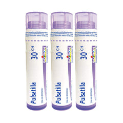 Boiron Pulsatilla 30ch.Homeopathic medicine 3 tubes (4g each tube)