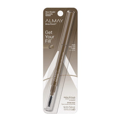 Almay Eyebrow Pencil with Eyebrow Brush, Easy to Achieve Brows, Hypoallergenic, 803 Universal Taupe, 0.01 Oz/ 13g