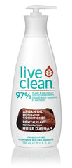 Live Clean Conditioner, Moisturizing Argan Oil, 750 mL