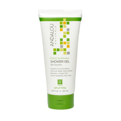 Andalou Naturals Citrus Sunflower Shower Gel - Uplifting and Ultra-Hydrating Shower Gel, Luxurious Blend of Rosehip, Argan Oils, and Coconut Water, 251 mL.