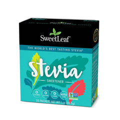 SweetLeaf Natural Stevia Sweetener 35 Packets, 35g (Pack of 1)