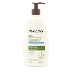 Aveeno Daily Moisturizing Lotion Sheer Hydration, Dry Skin Care, Emollient Cream, Oat, Fragrance Free, 532-mL