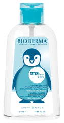 Bioderma ABCDerm H2O, Gentle Skin Cleanser and Moisturizing Micellar Water for Baby Skin Care, 33.8 Fl Oz