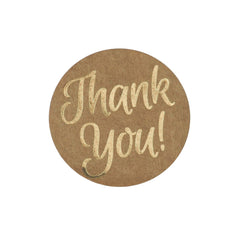 Great Papers! Thank You Stickers, Self-Adhesive, for Small Businesses, Gifts, and Weddings, 250 Pack (2017012)