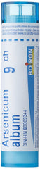 Boiron Arsenicum album 9ch,Homeopathic medicine. Each tube contains 4 g (approximately 80 pellets)