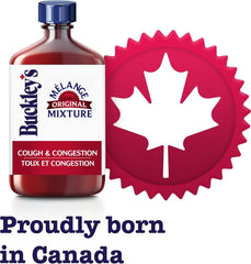 Buckley's Cough Syrup for Cough and Congestion Relief, Original Mixture, 200ml (Packaging May Vary)