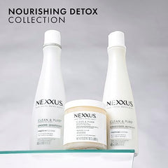 Nexxus Sulfate-Free Hair Scrub To Nourish & Clarify Exfoliating Scalp Scrub Silicone, Dye, & Paraben Free Hair Scrub 283.5g