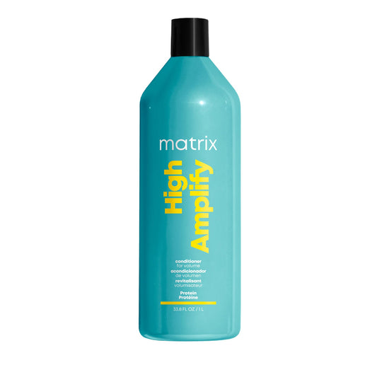 Matrix High Amplify Volumizing Conditioner, Instant Lift & Lasting Volume, Silicone-Free, Boost Structure in Fine, Limp Hair, Salon Professional Conditioner