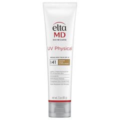EltaMD UV Physical Tinted Mineral Sunscreen, Broad-Spectrum SPF 41, Chemical-Free Face Sunscreen for Sensitive Skin and Post-Procedure Skin, Non-Greasy, 3.0 oz