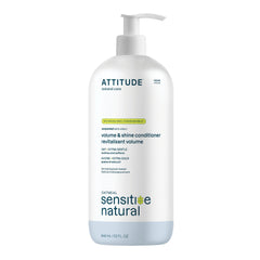 ATTITUDE Extra Gentle Hair Conditioner for Sensitive Dry Scalp, Soothing Oat, Made in Canada, Naturally Derived Ingredients, Dermatologically Tested, Vegan Detangler, Unscented, 946 mL