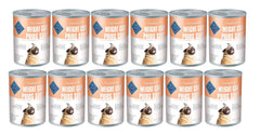 Blue Buffalo True Solutions Natural Adult Wet Dog Food, Weight Care, 354g cans (Pack of 12)