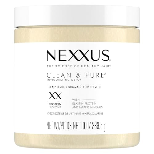 Nexxus Sulfate-Free Hair Scrub To Nourish & Clarify Exfoliating Scalp Scrub Silicone, Dye, & Paraben Free Hair Scrub 283.5g