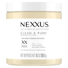 Nexxus Sulfate-Free Hair Scrub To Nourish & Clarify Exfoliating Scalp Scrub Silicone, Dye, & Paraben Free Hair Scrub 283.5g