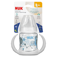 NUK Glow-in-the-Dark Learner Cup, 5 oz (300 mL), 6+ Months - BPA Free, Spill Proof Sippy Cup