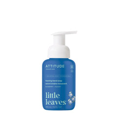 ATTITUDE Foaming Hand Soap for Kids, Made in Canada, EWG Verified, Plant- and Mineral-Based Ingredients, Vegan and Cruelty-free, Blueberry, 295 mL