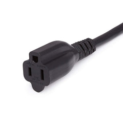 Amazon Basics 3-Foot Extension Cord -13 Amps, 125V - 2-Pack, Black