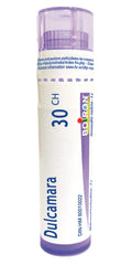 Boiron Dulcamara 30ch,Homeopathic medicine. Each tube contains 4 g (approximately 80 pellets)