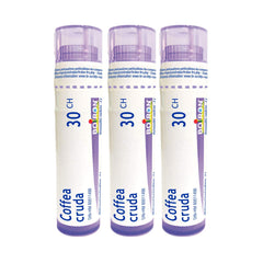 Boiron Coffea Cruda 30Ch.Homeopathic medicine 3 tubes (4g each tube)