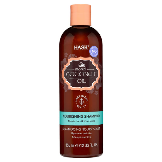 Hask Monoi Oil Strengthening Shampoo, 355ml