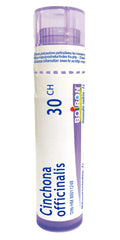 Boiron Cinchona officinalis 30ch,Homeopathic medicine. Each tube contains 4 g (approximately 80 pellets)