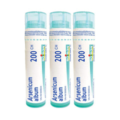 Boiron Arsenicum album 200ch.Homeopathic medicine 3 tubes (4g each tube)