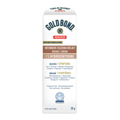 Gold Bond Medicated Intensive Eczema Relief 1% Hydrocortisone Cream, 28g