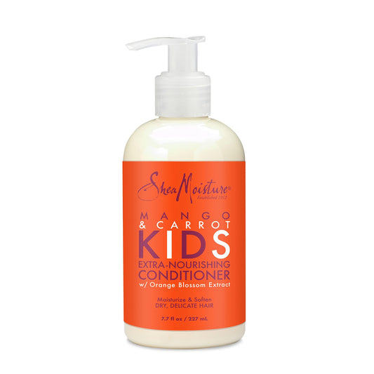 SheaMoisture Kids Conditioner Mango and Carrot for Kids Hair Sulfate Free Conditioner, 227ml