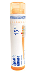 Boiron Ignatia amara 15ch,Homeopathic medicine. Each tube contains 4 g (approximately 80 pellets)