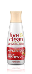 Live Clean Shampoo, Clarifying Apple Cider, 350 mL ( Packaging may vary )