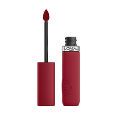 L’Oréal Paris Infallible Matte Resistance Liquid Lipstick, Powdery Matte Finish & Infused with Hyaluronic Acid, 420 Le Rouge Paris