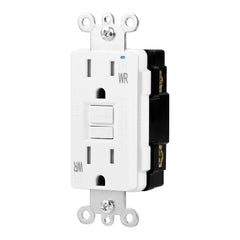 Amazon Basics Weather-Resistant GFCI Receptacle with LED Indicator, 15 Amp