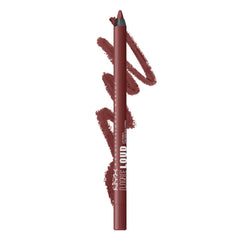 NYX PROFESSIONAL MAKEUP, Line Loud, Waterproof Lip Pencil, Infused with Vitamin E, Vegan Formula - Sassy (Mauve)