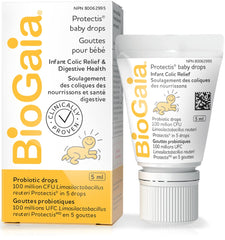 BioGaia Probiotic Baby Drops 5mL (125 Drops) for infant colic relief, newborns and babies