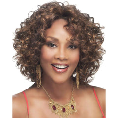 Vivica A. Fox CHILLI-V Synthetic Fiber, Deep Lace Front Wig in Color P42730