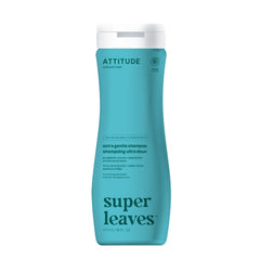ATTITUDE Extra Gentle Shampoo, Made in Canada, EWG Verified, Plant- and Mineral-Based Ingredients, Vegan and Cruelty-free, Unscented, 473 mL