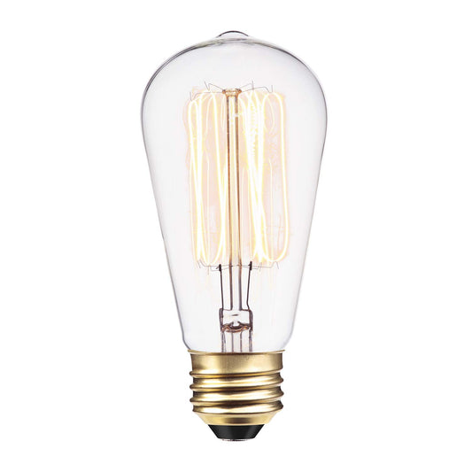 Ampoule Xcdiscount 01321 60 Watt Vintage Edison S60 Squirrel Cage Filament Incandescent lumière