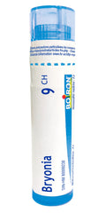 Boiron Bryonia 9ch,Homeopathic medicine. Each tube contains 4 g (approximately 80 pellets)