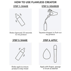 Dermablend Flawless Creator Liquid Foundation Drops, 30N For light skin with neutral undertones